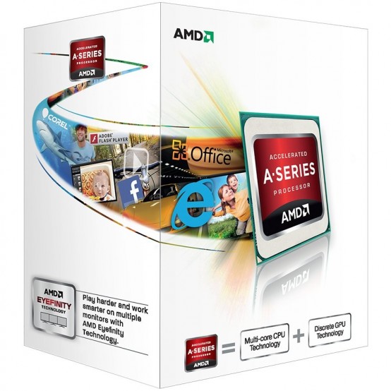 Procesor AMD Vision A4 A4-4000 BOX AD4000OKHLBOX RL-A1