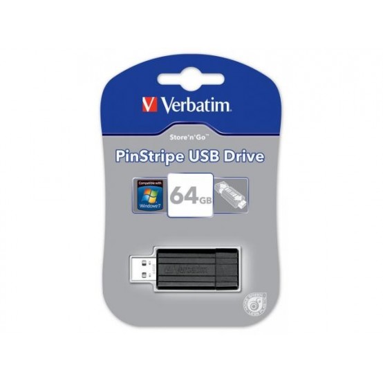 Memorie flash USB Verbatim PinStripe 49065