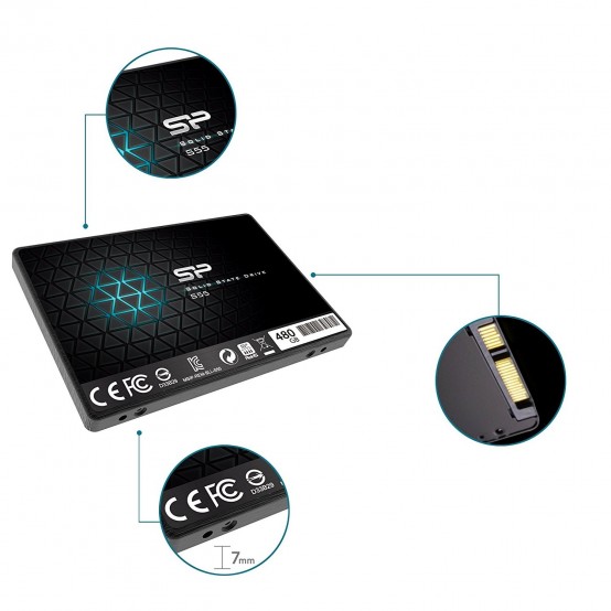 SSD Silicon Power S55 SP480GBSS3S55S25 SP480GBSS3S55S25
