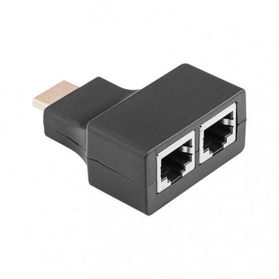 Adaptor Cabletech ADAPTOR EXTENDER HDMI - 2 X RJ45 ZLA0798
