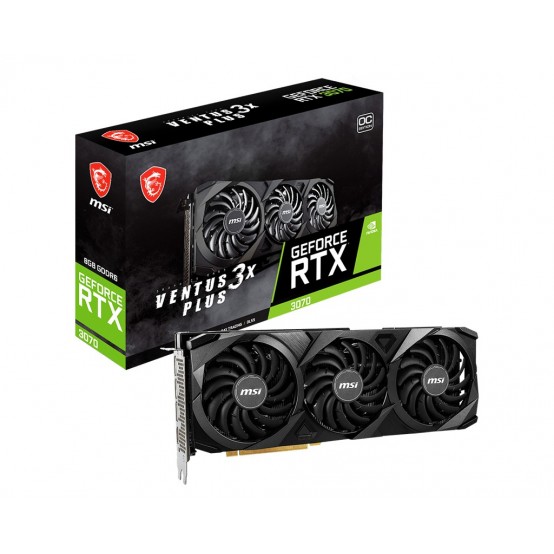 Placa video MSI GeForce RTX 3070 VENTUS 3X PLUS 8G OC LHR V390-457R