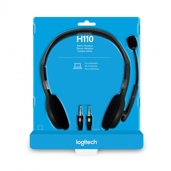 Casca Logitech Stereo Headset H110 981-000271