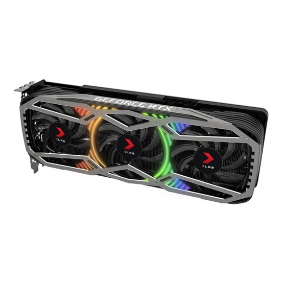 Placa video PNY GeForce RTX 3080 10GB XLR8 Gaming REVEL EPIC-X RGB Triple Fan LHR VCG308010LTFXPPB