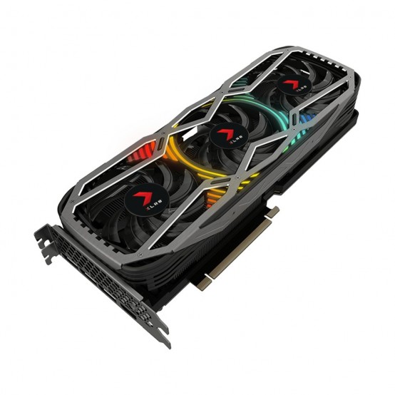 Placa video PNY GeForce RTX 3080 10GB XLR8 Gaming REVEL EPIC-X RGB Triple Fan LHR VCG308010LTFXPPB