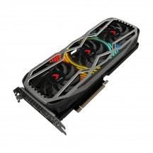 Placa video PNY GeForce RTX 3080 10GB XLR8 Gaming REVEL EPIC-X RGB Triple Fan LHR VCG308010LTFXPPB