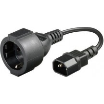 Cablu Gembird Power adapter cord (C14 male to Schuko female) PC-SFC14M-01