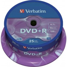 DVD Verbatim DVD+R 4.7 GB 16x 43500