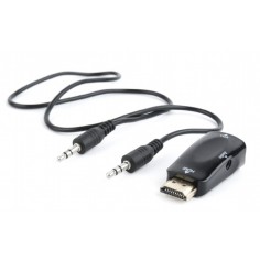 Adaptor Gembird HDMI to VGA and audio adapter A-HDMI-VGA-02