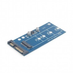 Adaptor Gembird M.2 (NGFF) to Micro SATA 1.8" SSD adapter card EE18-M2S3PCB-01