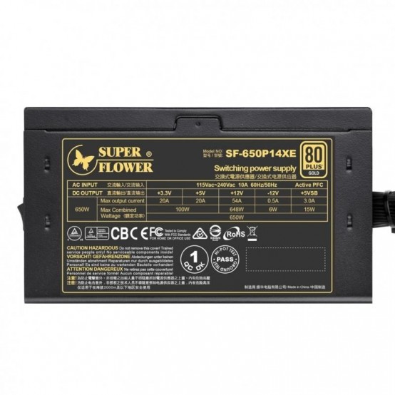 Sursa Super Flower Golden Green PRO SF-650P14XE