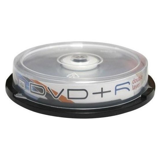 DVD Omega DVD+R DL Double Layer 8.5 GB 8x Inkjet Printable QDDL+ROM8XINK10+1