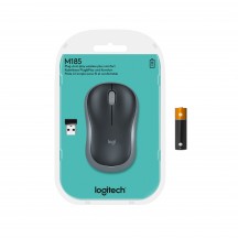 Mouse Logitech M185 Wireless Swift Grey 910-002238