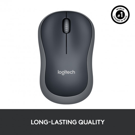 Mouse Logitech M185 Wireless Swift Grey 910-002238
