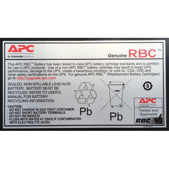 Acumulator APC Replacement Battery Cartridge 12 RBC12
