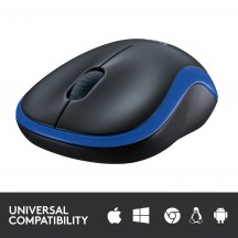 Mouse Logitech M185 Wireless Blue 910-002239