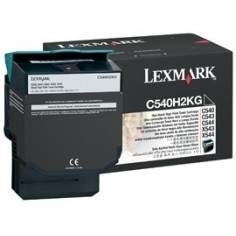 Cartus Lexmark C54x, X54x Black High Yield Toner Cartridge C540H2KG