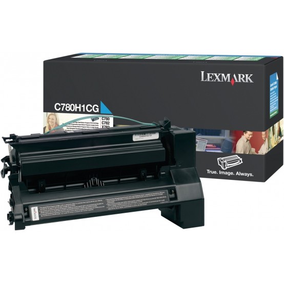 Cartus Lexmark C780, C782 Cyan Print Cartridge C780A2CG