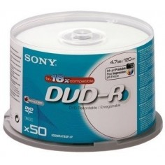 DVD Sony DVD-R 4.7 GB 16x QDVD-RSN16X50