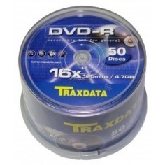 DVD Traxdata DVD-R 4.7 GB 16x QDVD-RTXBLK16X50