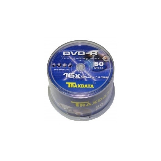DVD Traxdata DVD-R 4.7 GB 16x QDVD-RTXBLK16X50