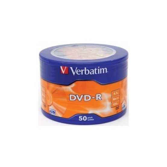 DVD Verbatim DVD+R 4.7 GB 16x QDVD+RVB16X50