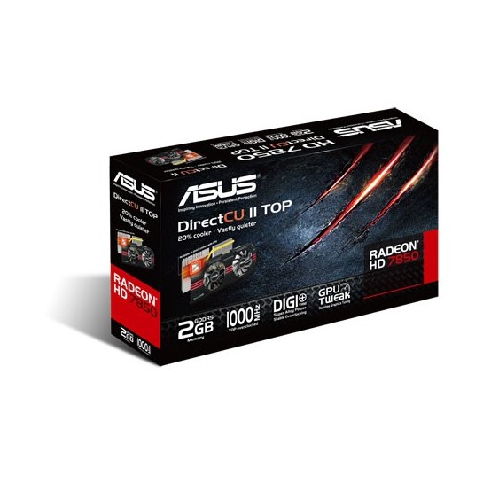Placa video ASUS HD7850-DC2T-2GD5-V2 90-C1CS62-S0UAY0BZ