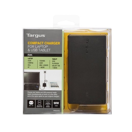 Alimentator Targus Compact Laptop & USB Tablet Charger APA042EU