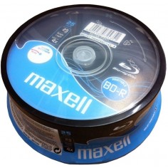 Disc Blu-ray Maxell BD-R 25 GB 4x Inkjet Printable QDBD-RMX25GB/25