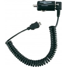 Alimentator Ansmann USB Car Charger With Micro USB Cable 1000-0001