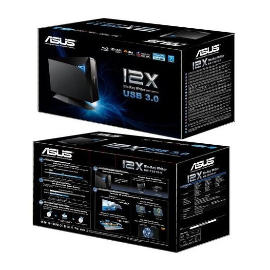 Unitate optica ASUS BW-12D1S-U/BLK/G/AS