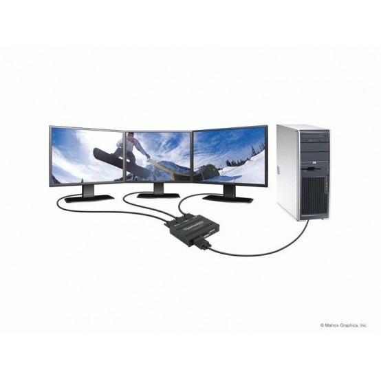 Placa video Matrox TripleHead2Go Triple Digital Edition T2G-D3D-IF