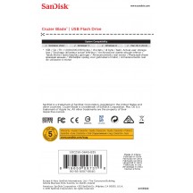 Memorie flash USB SanDisk Cruzer Blade SDCZ50-064G-B35