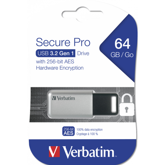 Memorie flash USB Verbatim Secure Pro 98666