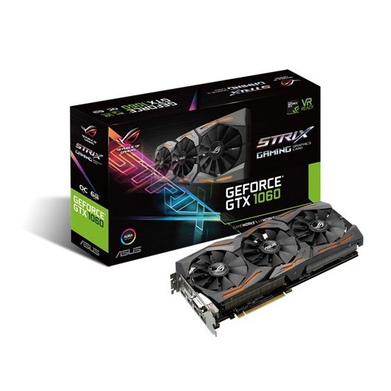 Placa video ASUS STRIX-GTX1060-O6G-GAMING 90YV09Q0-M0NA00