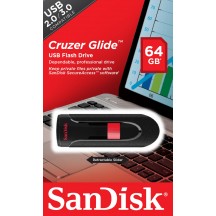 Memorie flash USB SanDisk Cruzer Glide SDCZ60-064G-B35