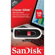 Memorie flash USB SanDisk Cruzer Glide SDCZ60-128G-B35