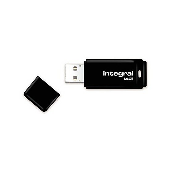 Memorie flash USB Integral Flashdrive Black INFD128GBBLK