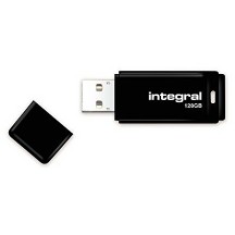 Memorie flash USB Integral Flashdrive Black INFD128GBBLK