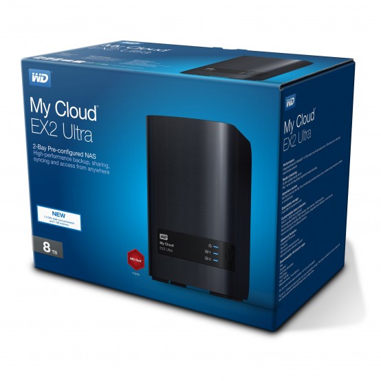 NAS Western Digital WD My Cloud EX2 Ultra WDBVBZ0080JCH WDBVBZ0080JCH