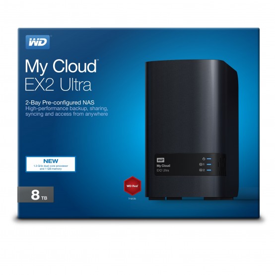 NAS Western Digital WD My Cloud EX2 Ultra WDBVBZ0080JCH WDBVBZ0080JCH