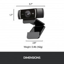 Camera web Logitech Webcam C922 Pro Stream 960-001088