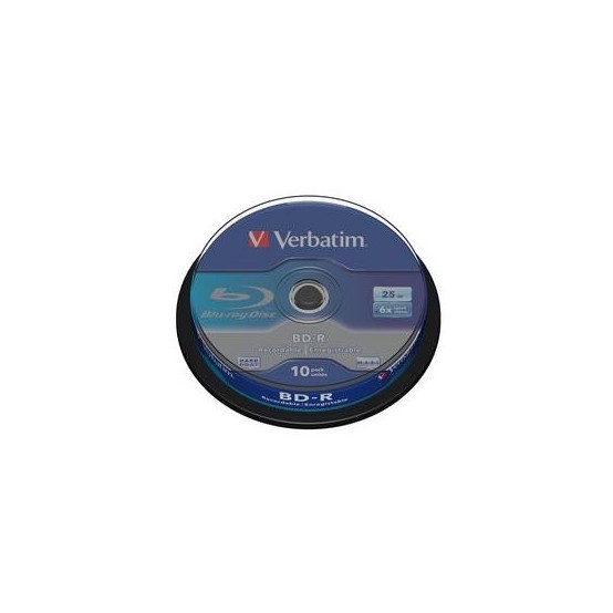 Disc Blu-ray Verbatim BD-R SL 25GB 6x 43742