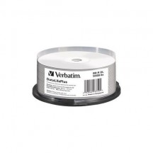 Disc Blu-ray Verbatim BD-R DL 50GB 6x Wide White Thermal Printable 43750