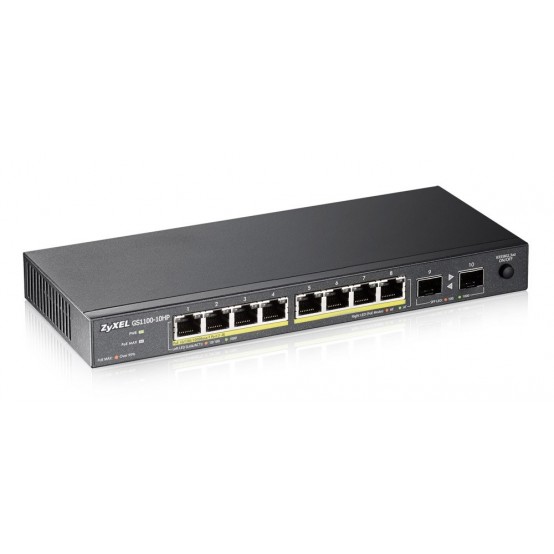 Switch ZyXEL GS1100-10HP GS1100-10HP-EU0101F