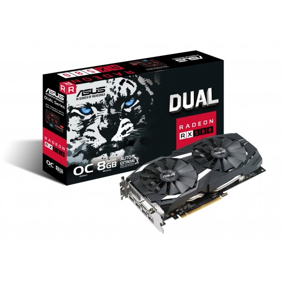 Placa video ASUS DUAL-RX580-O8G 90YV0AQ1-M0NA00