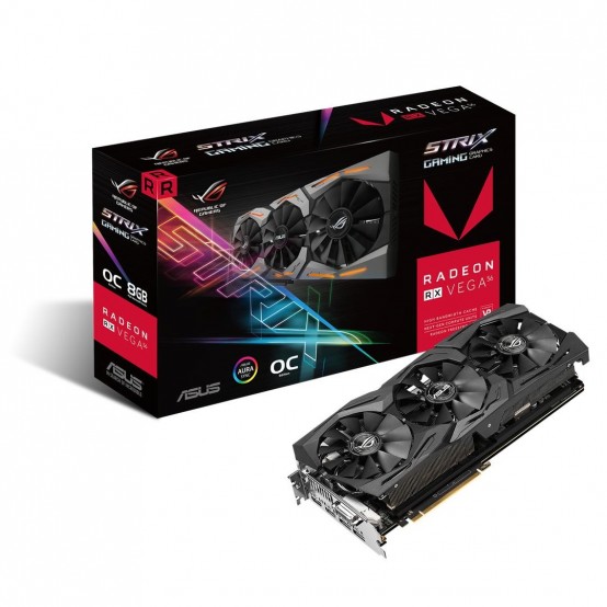 Placa video ASUS ROG-STRIX-RXVEGA56-O8G-GAMING 90YV0B50-M0NA00