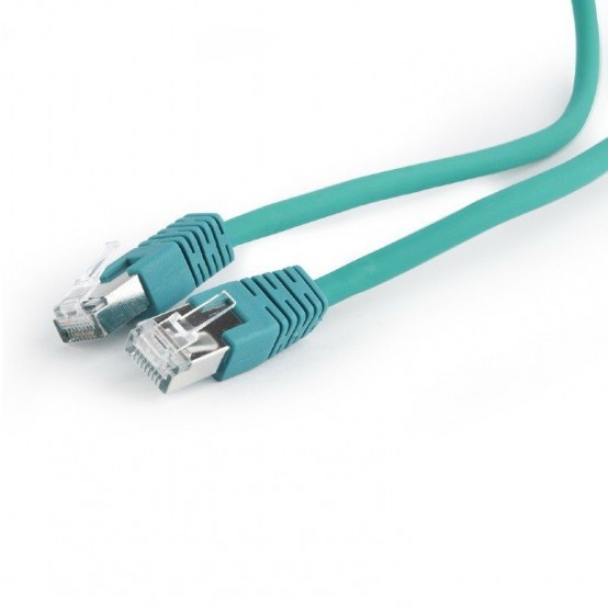 Cablu Gembird Patchcord S/FTP Cat.6A 0.5m PP6A-LSZHCU-G-0.5M