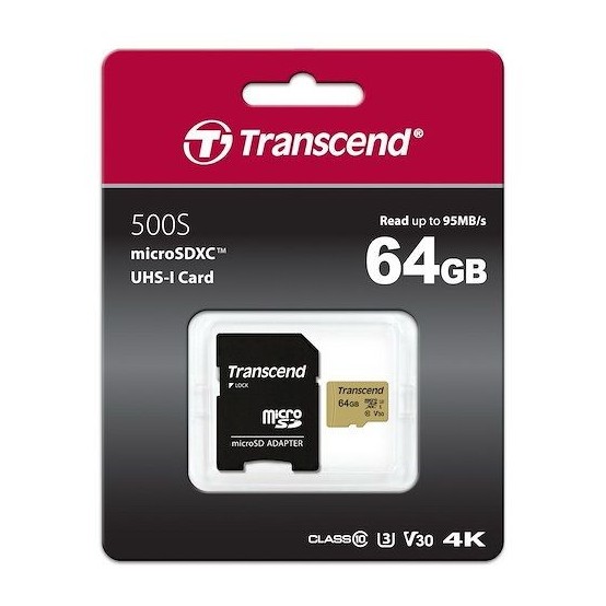 Card memorie Transcend USD500S TS64GUSD500S