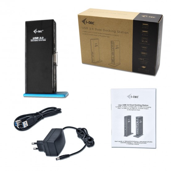 Docking Station iTec Dual Docking Station U3HDMIDVIDOCK