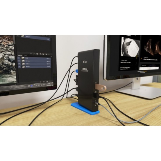 Docking Station iTec Dual Docking Station U3HDMIDVIDOCK